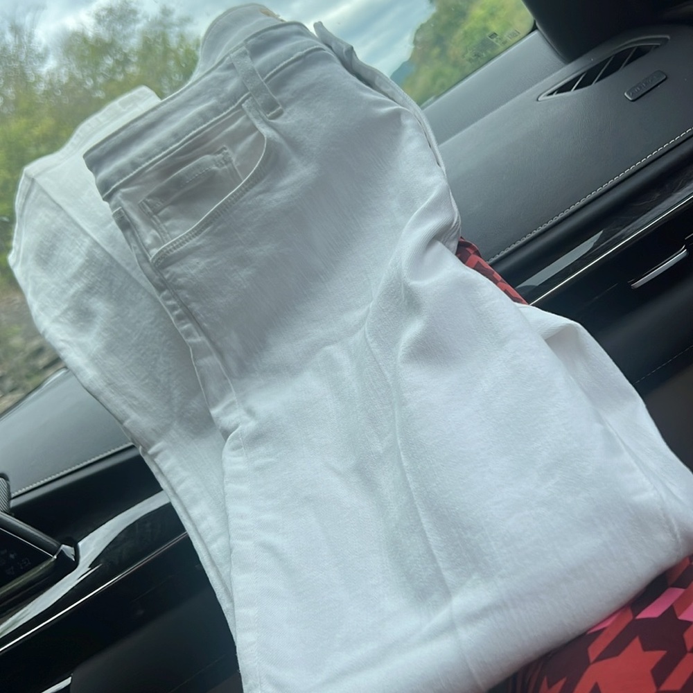 L’AGENCE 31 ORIANA HIGH RISE STRAIGHT BLANC WHITE JEANS! BRAND NEW WITH TAGS! - Picture 14 of 17
